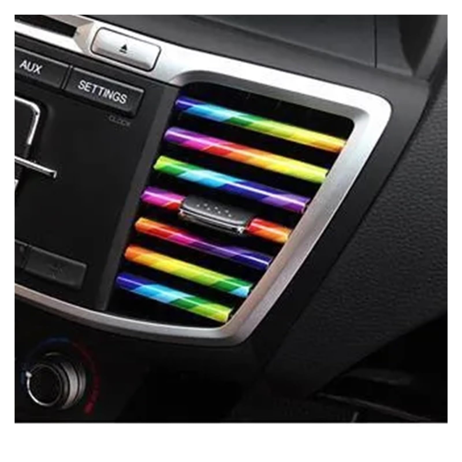 Innenausstattung Autozubehör Dekorationsstreifen Für VW Für T-Roc Für Atlas Für Amarok Auto Zubehör Innenraum(Colorful) von SDFGJIKO