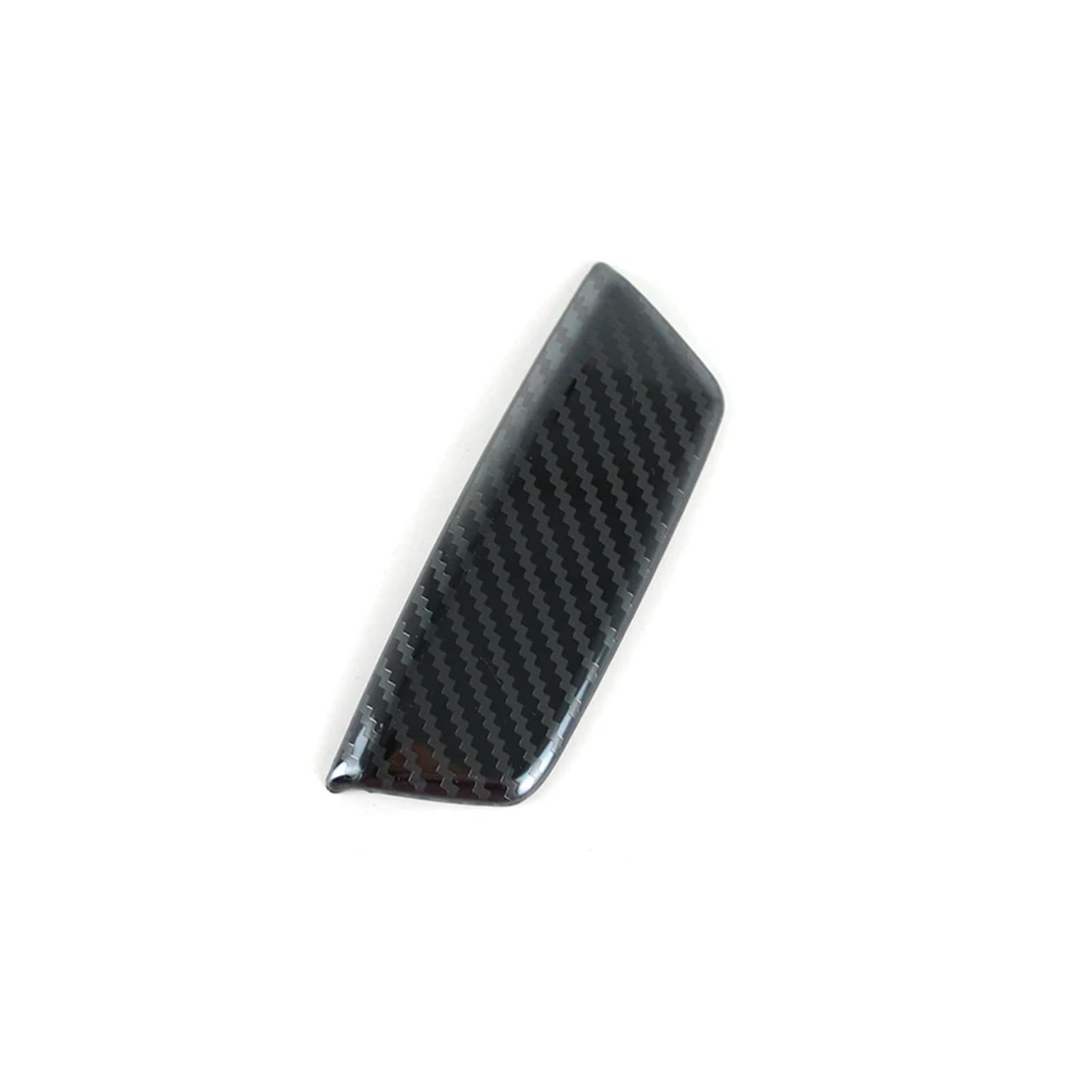 Innenausstattung Für A6 C8 2019-2022 Edelstahl Center Console Armlehne Box Taste Aufkleber Dekoration Abdeckung Trim Auto Zubehör Innenraum(Kohlefaser Farb) von SDFGJIKO