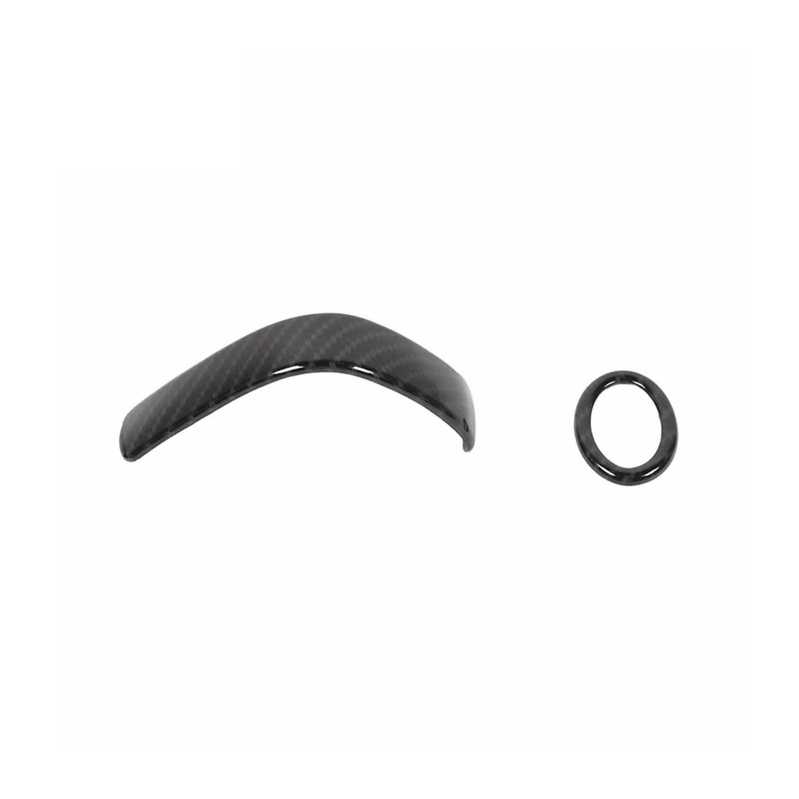 Innenausstattung Für Ford Für Mustang 2010-2014 Auto-Schalthebelkopf-Dekorationsabdeckung Innenausstattung Auto Zubehör Innenraum(Schwarz) von SDFGJIKO