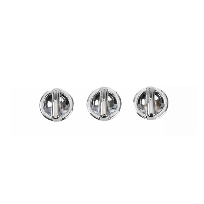 Innenausstattung Für Jeep Für Wrangler JK 2007 2008 2009 2010 ABS Auto Klimaanlage Schalter Knopf Dekoration Cove Innen Zubehör Auto Zubehör Innenraum(Chrome) von SDFGJIKO