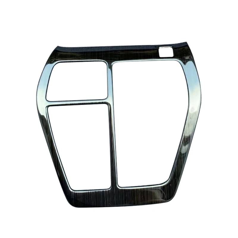 Innenausstattung Stahl Auto Innen Getriebe Shift Box Panel Abdeckung Dekoration Trim Für Toyota Für RAV4 2019 2020 Auto Zubehör Innenraum(Blacktitanium) von SDFGJIKO