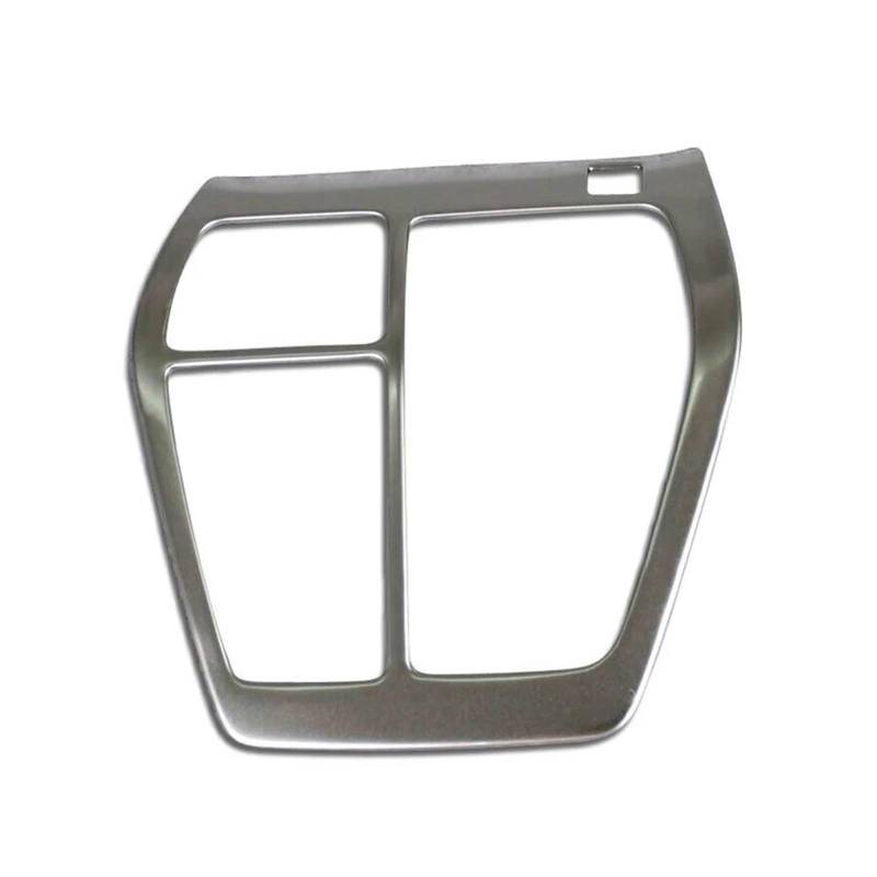 Innenausstattung Stahl Auto Innen Getriebe Shift Box Panel Abdeckung Dekoration Trim Für Toyota Für RAV4 2019 2020 Auto Zubehör Innenraum(Matt Silver) von SDFGJIKO