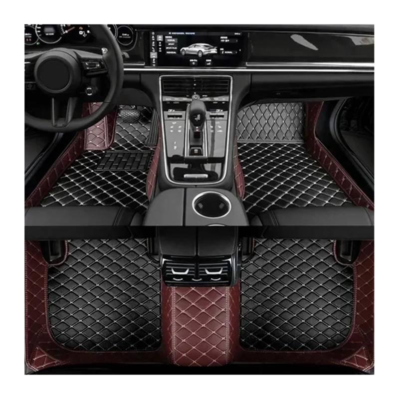 Matten Teppiche Für Peugeot RCZ 2011-2014 Custom Car Fußmatten Lederboden Langlebige Teppiche Schutz Fußteppich Autofußmatten(Color 5) von SDFGJIKO