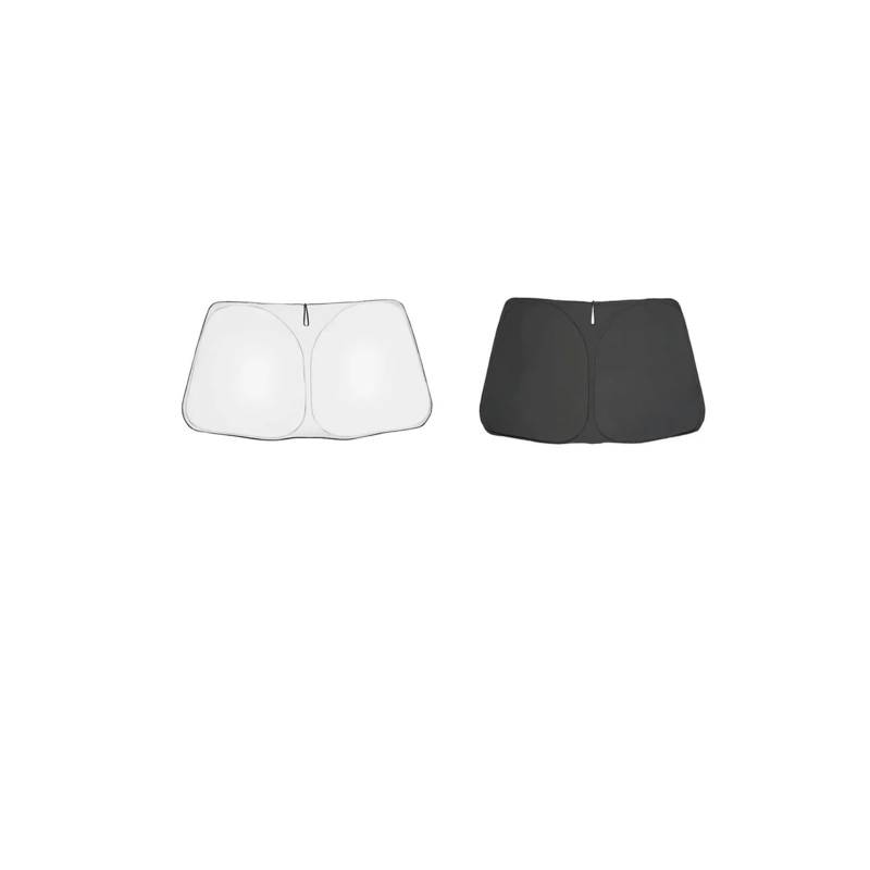 Sonnenschutz Seitenfenster Für Ford Für Focus Limousine Für MK2 Auto-Sonnenschutzschild Frontscheibenvorhang Sonnenschutzvisier Für Hintere Seitenscheibe Sonnenblende mit(Silver Front Window) von SDFGJIKO
