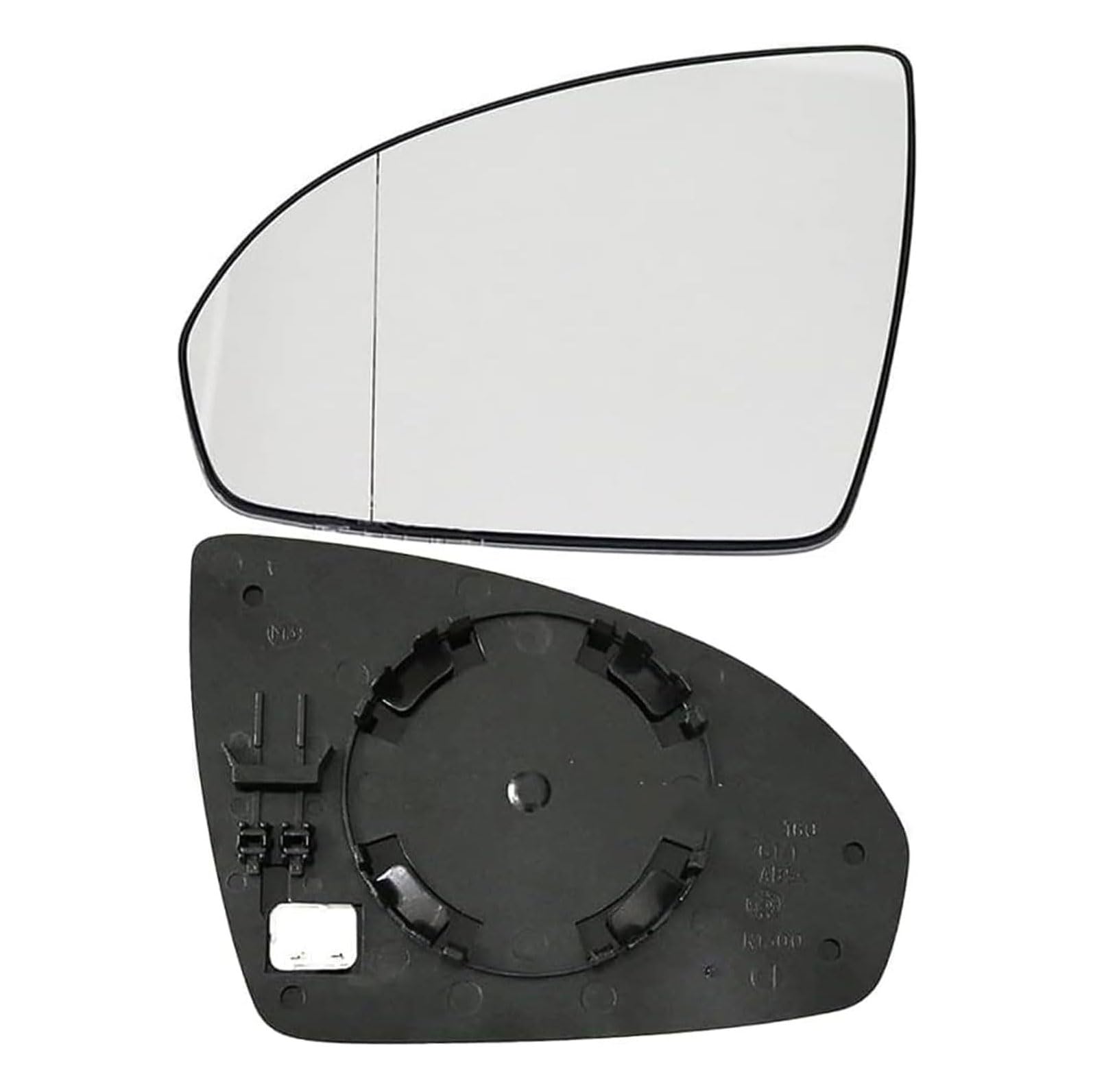 Spiegelglas Beheizbar Ersatz für Smart Fortwo Coupe 2007-2012 2013 2014, Außenspiegel Glas Umkehrlinse Rückfahrglas mit Trägerplatte Außen Zubehör,Left Spiegelglas Beheizbar Ersatz für Smart Fortwo Coupe 2007-2012 2013 2014, Außenspiegel Glas Umkehrlinse Rückfahrglas mit Trägerplatte Außen Zubehör,Left von SDFSDEPIE