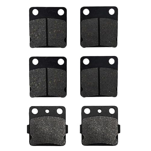 Motorrad Bremsbelag vorne und hinten for YFM125 YFM 125 Raptor 2011 YFS 200 YFS200 Blaster 2003 2004 2005 2006(Front and Rear) von SDFSFGG