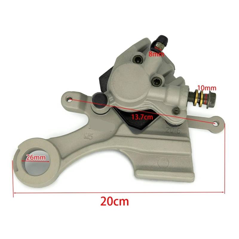 Motorrad-Bremssättel hinten, Scheibenbremspumpen-Adapter for BSE ВⳘЅⳘἙR J1 J2 J5 M3 M5 189 T9 Dirt Bike-Teile von SDFSFGG