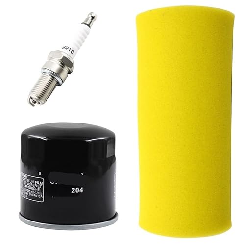Motorradteile Luftfilter Ölfilter Zündkerze for Rhino 660 YXR660 YXR 660 2007(B Set) von SDFSFGG