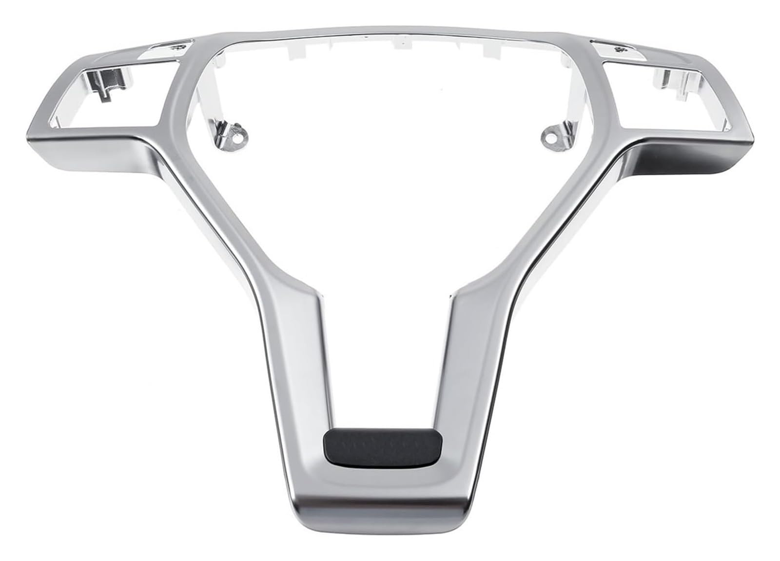 Für A C E GLA CLA Klasse W176 W204 W212 C117 C172 2012-2014 5 Farbe Auto Lenkradrahmen Zierabdeckung AMG Stil Auto Lenkrad(Silber) von SDHECD