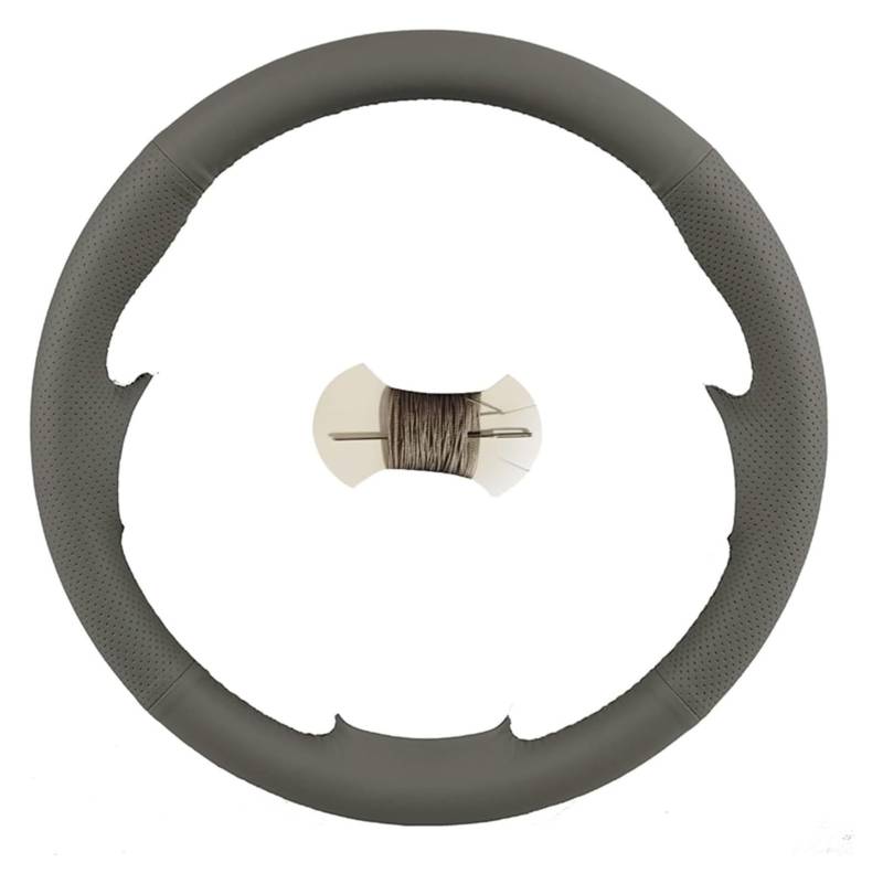 Für E200L GLA CLA GLE C200L C200 C250 C300 Lenkrad Braid Künstliche Leder Auto Lenkrad Abdeckung Auto Lenkrad(Gray) von SDHECD