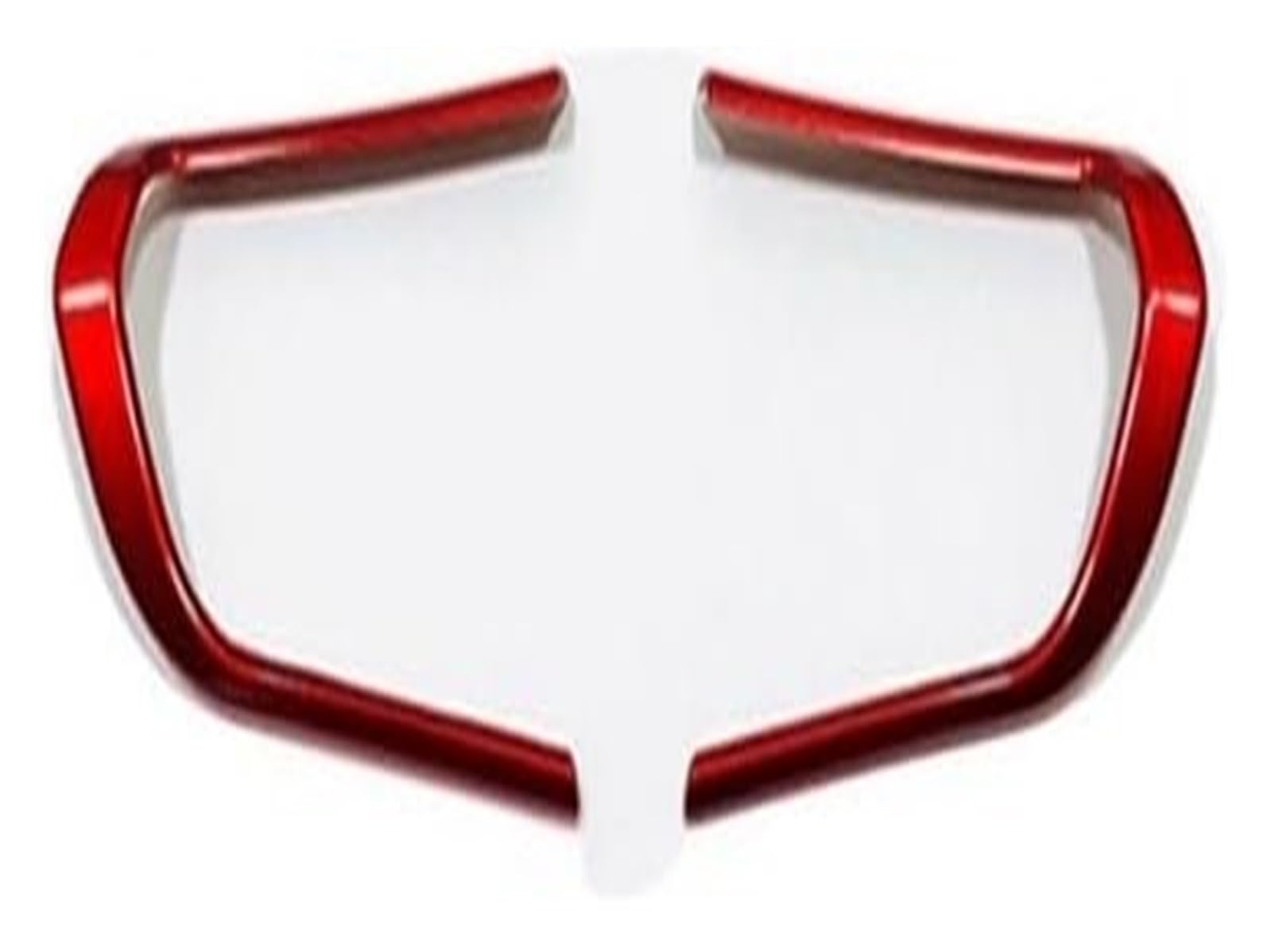 Für Mazda 3 MX-30 CX-50 CX-60 CX-30 Zubehör 2022 2023 Auto Lenkradbezug Carbon Rot Silber Schalter Aufkleber Auto Lenkrad(Red 3) von SDHECD