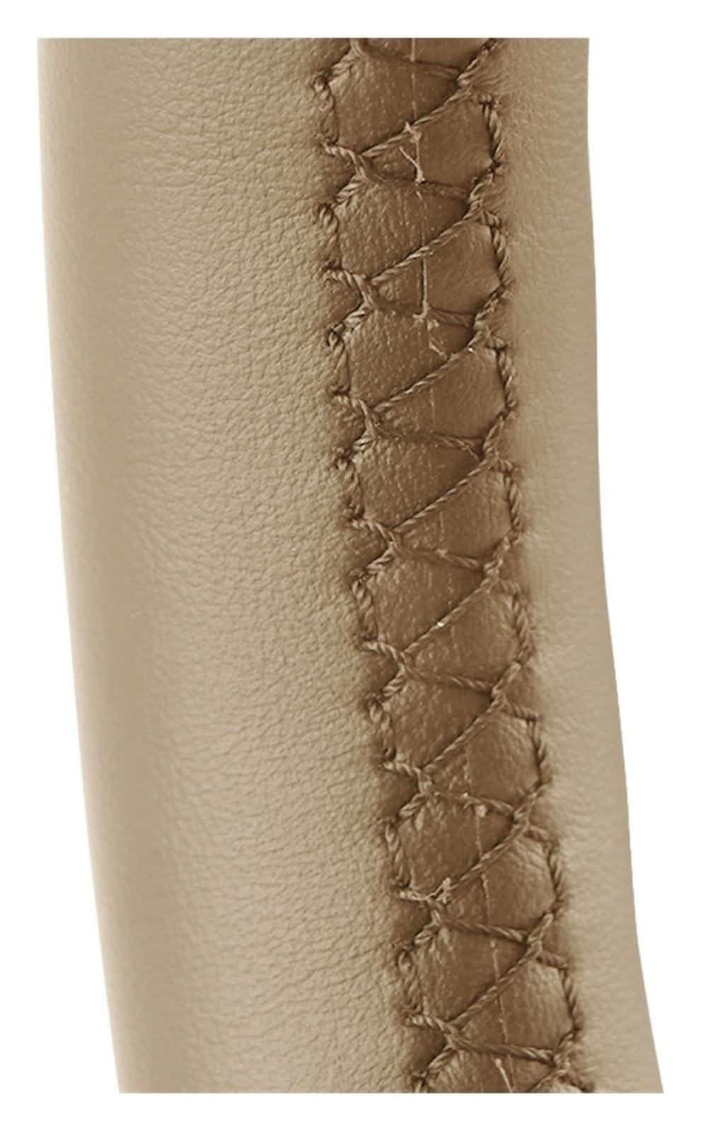 Für P&eugeot 307 2001-2008 307 SW 2005-2008 Lenkradgeflecht DIY Anpassen Flechten Abdeckung Für Auto Lenkrad Auto Lenkrad(Beige) von SDHECD