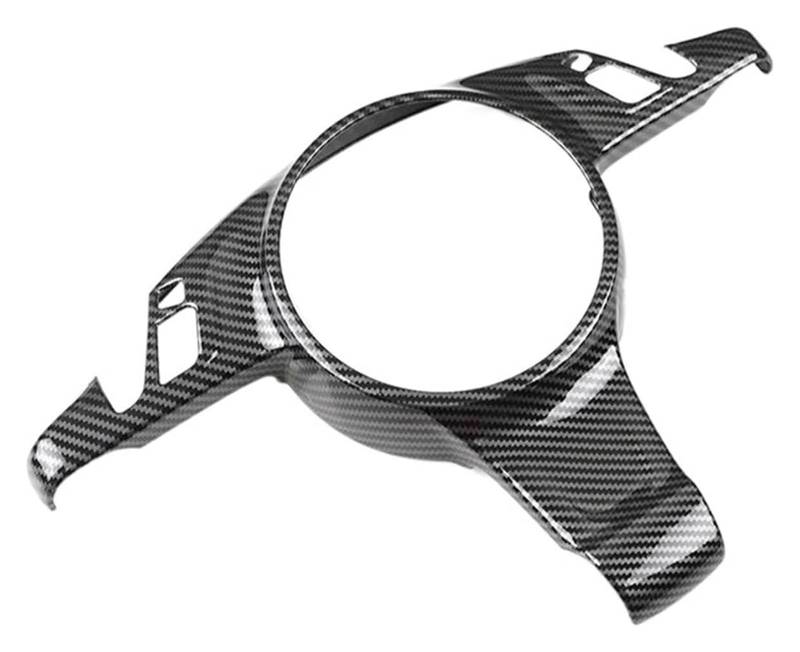 Für P&orsche Für Cayenne 2011-2017 Für Panamera 2010-2016 Carbon Fiber Texture Lenkrad Panel Rahmen Abdeckung Trim Auto Lenkrad von SDHECD