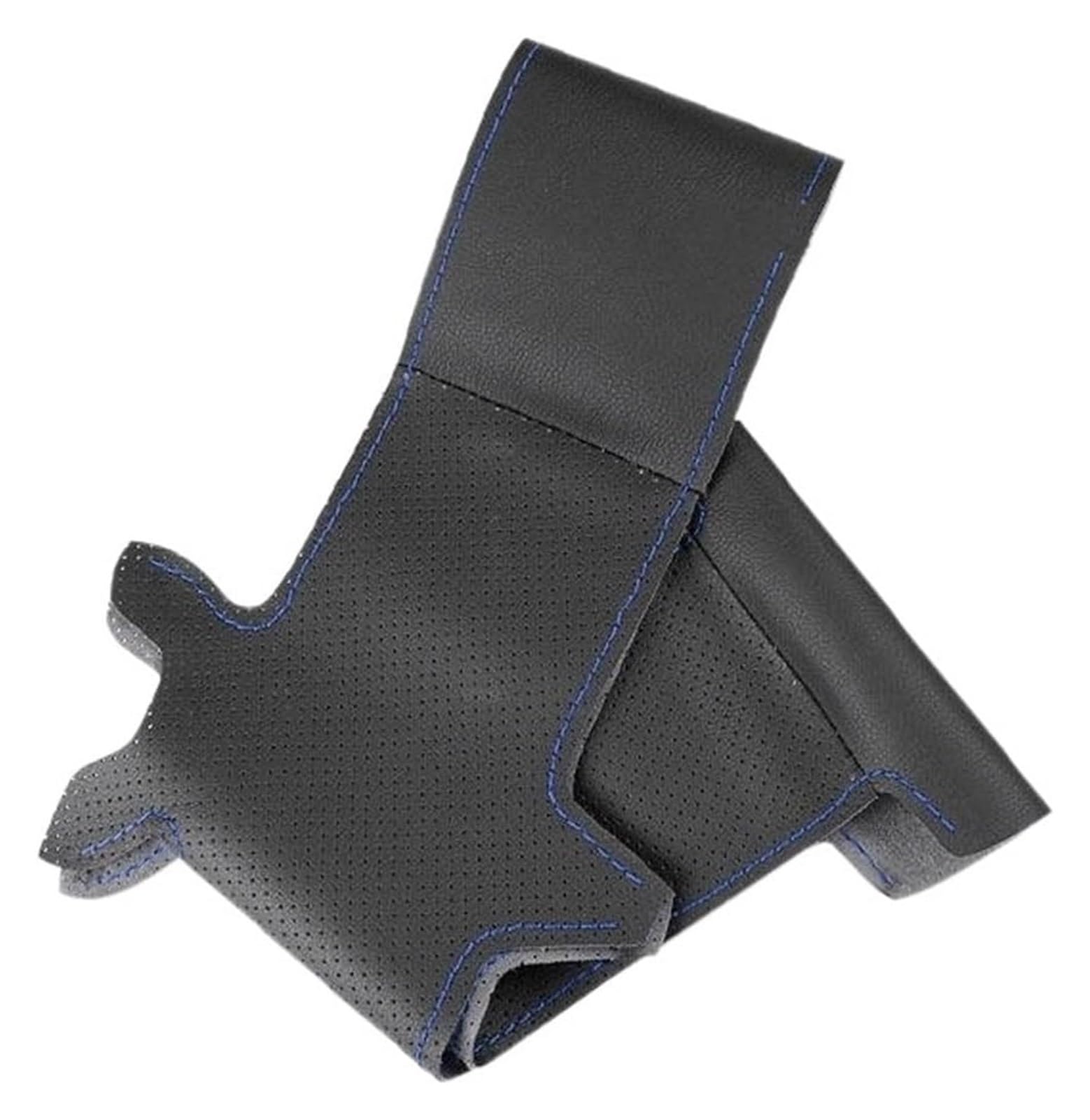 Für VW Alt Für G&olf 5 (V) MK5 Für Polo Für J&etta Für T&iguan Für Sagitar Für T&Ouran Für Caddy Für EOS Autolenkradabdeckung Auto Lenkrad(Blue line) von SDHECD