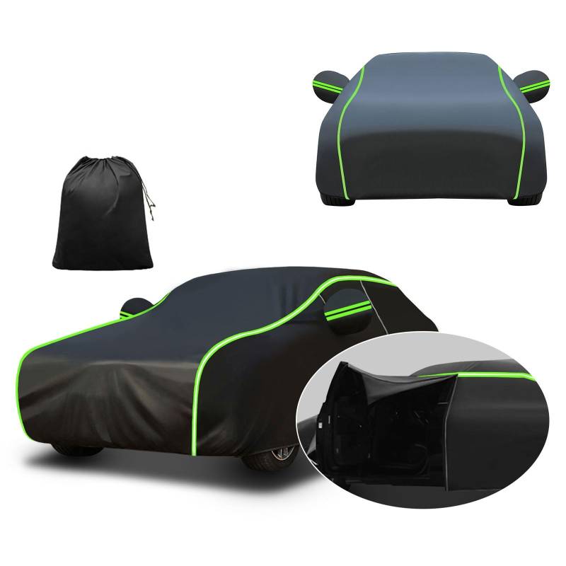 Autoabdeckung für 𝖬ercedes-𝖡enz ML280 Auto Abdeckplane Wasserdicht UV-beständig Autoabdeckplane Winddicht Atmungsaktiv Car Cover Mit Nachtreflexionsstreifen 02 von SDKFJ