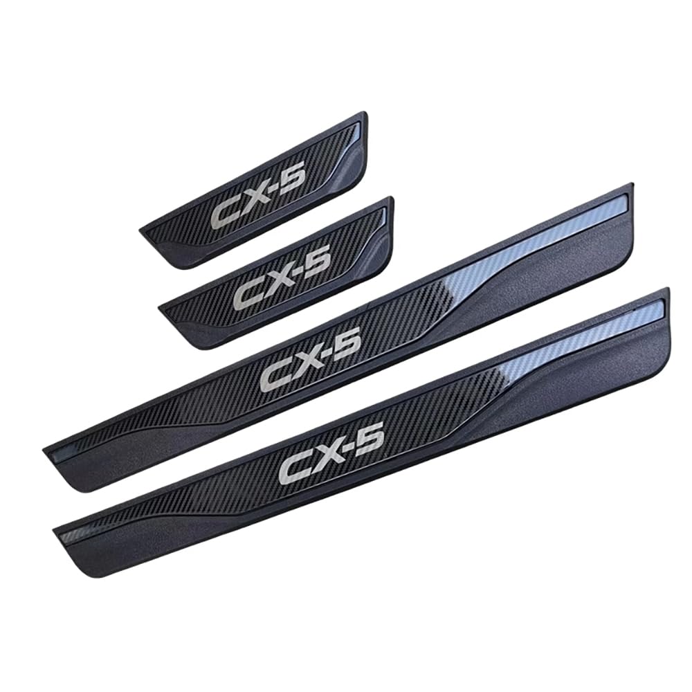 4 Stück Edelstahl Einstiegsleisten Schutz Auto Zubehör Kratzfester Türschwellenschutz Wasserdicht für Mazda CX-5 2013 2014 2015 2016,Carbon-Fiber-A 4 Stück Edelstahl Einstiegsleisten Schutz Auto Zubehör Kratzfester Türschwellenschutz Wasserdicht für Mazda CX-5 2013 2014 2015 2016,Carbon-Fiber-A von SDUEYZS