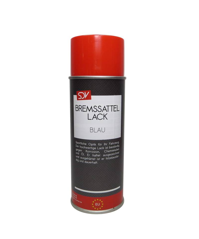 SDV Chemie Bremssattellack blau 1x 400ml hitzefest bis 300°C Bremssattelfarbe Tuning Styling von SDV Chemie