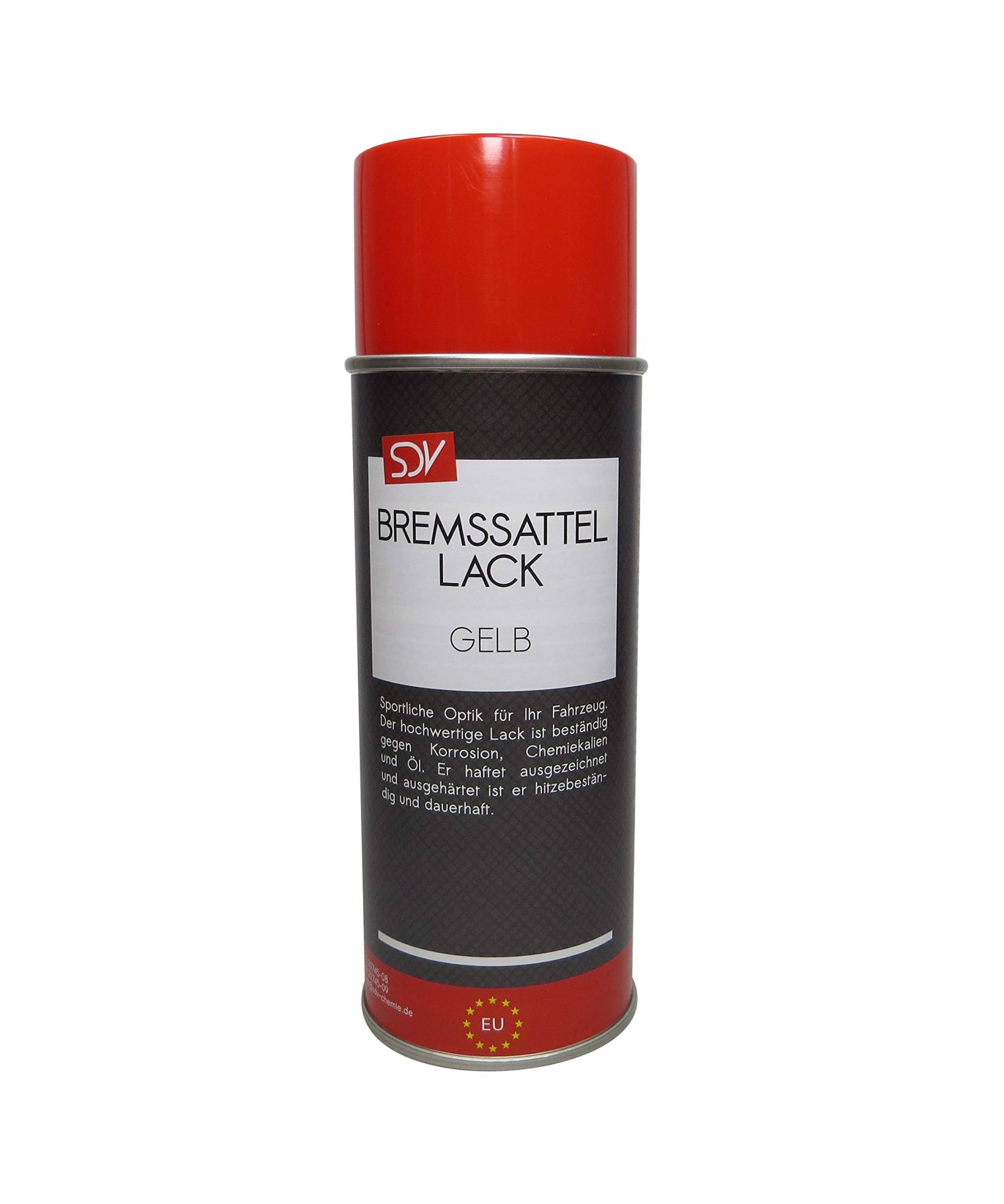 SDV Chemie Bremssattellack gelb 3X 400ml hitzefest bis 300°C Bremssattelfarbe Tuning Styling SDV Chemie Bremssattellack gelb 3X 400ml hitzefest bis 300°C Bremssattelfarbe Tuning Styling von SDV Chemie