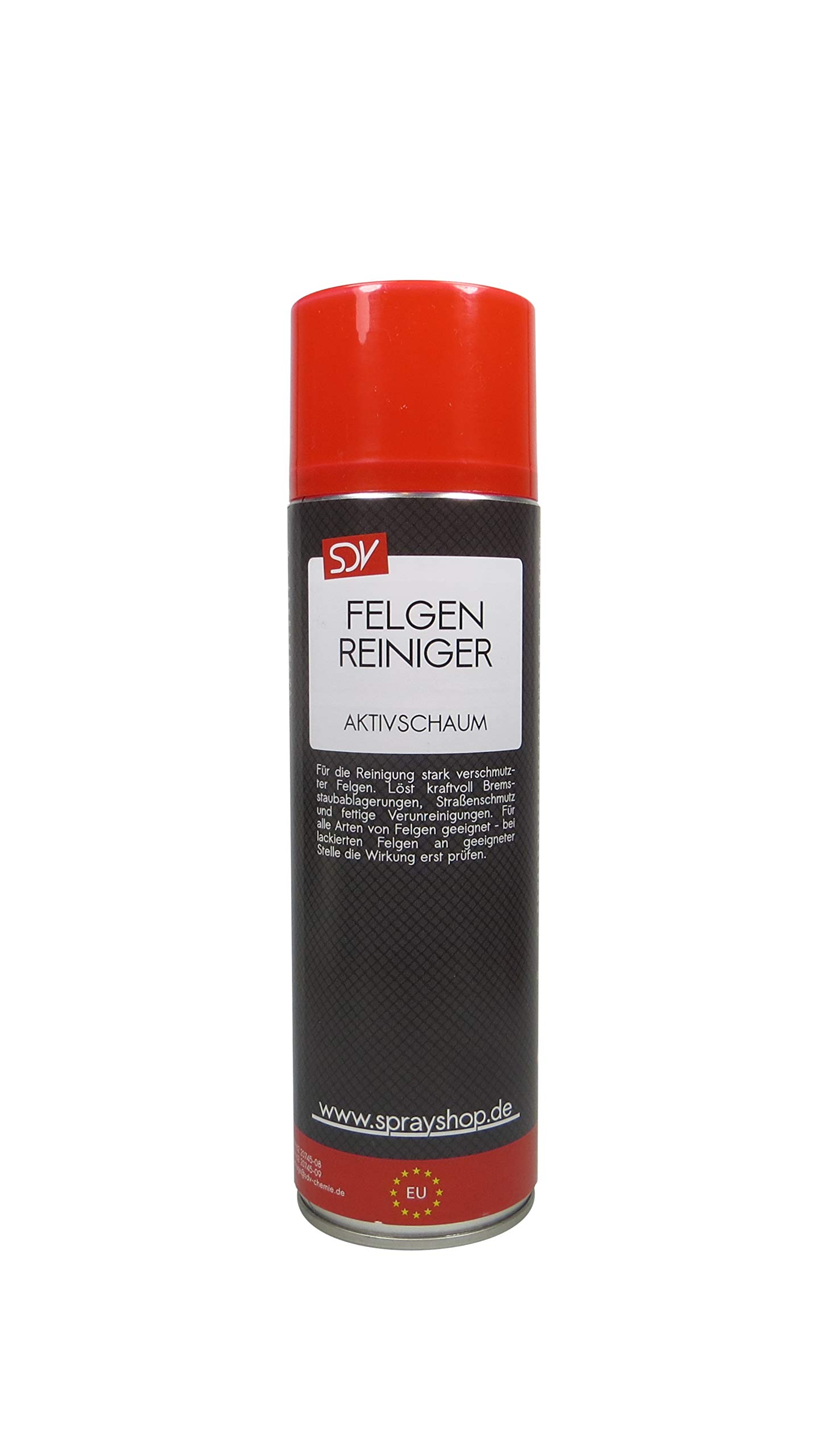 SDV Chemie Felgenreiniger Spray 6X 500ml Felgenschaum Alufelgen Stahlfelgen Felgenspray von SDV Chemie