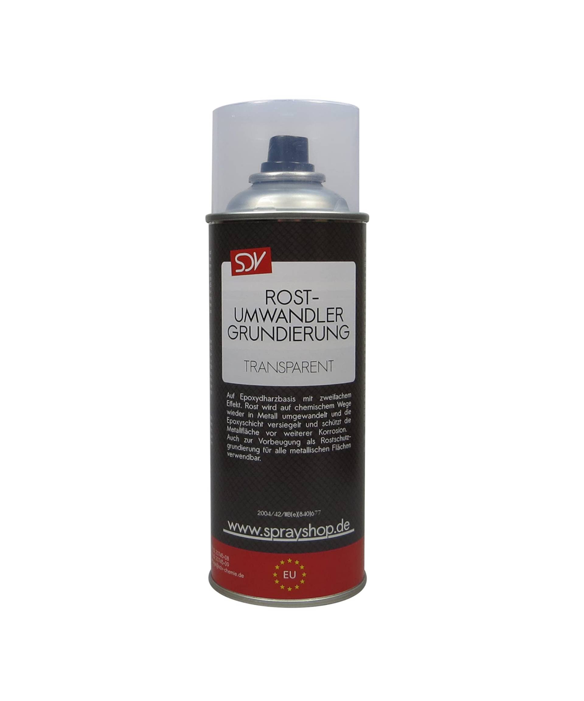 SDV Chemie Rostumwandler Spray 1x 400ml Anti Rostspray 2in1 Rostsanierer und Grundierung von SDV Chemie