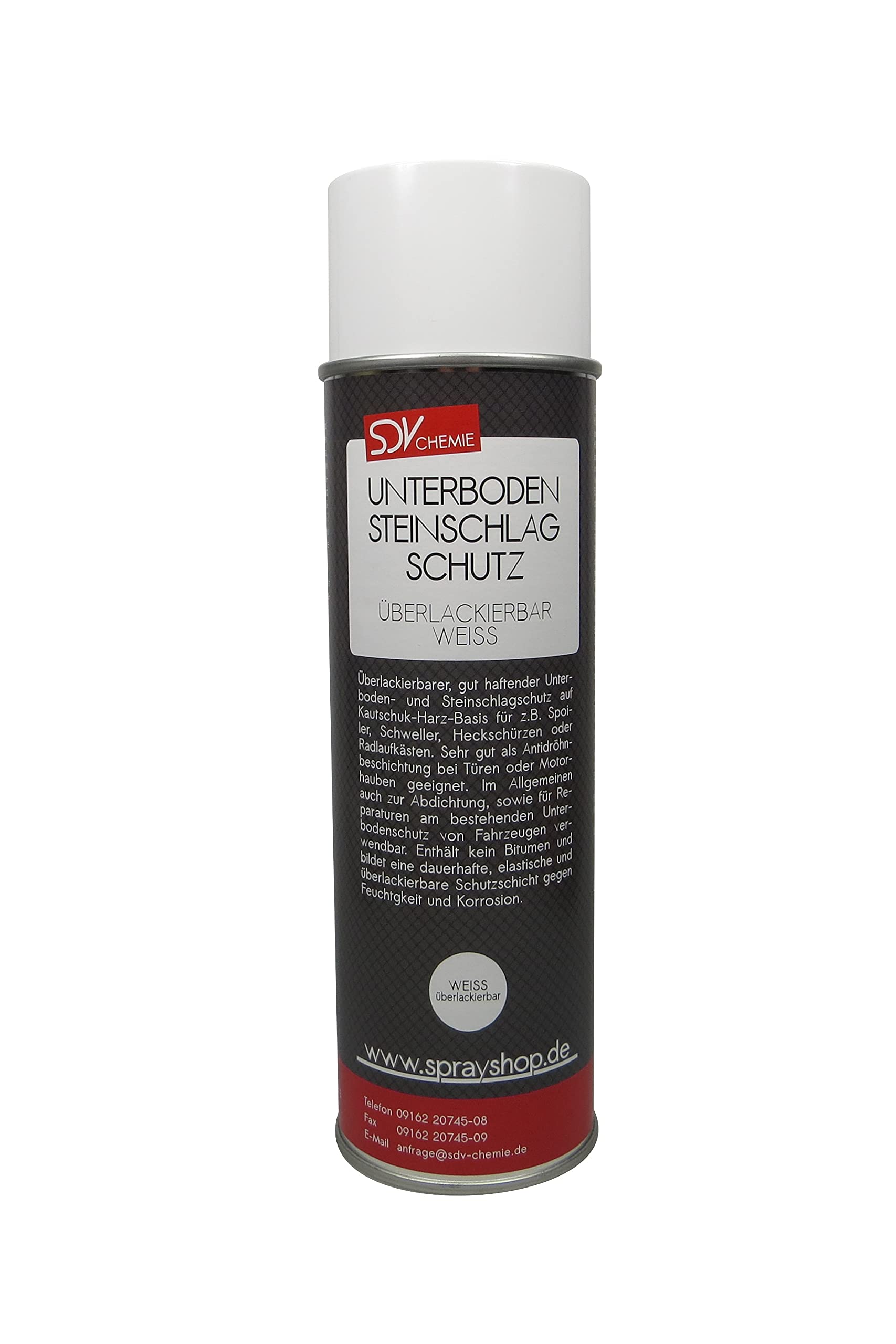 SDV Chemie Unterbodenschutz weiss überlackierbar 1x 500ml UBS Steinschlagschutz KFZ Auto SDV Chemie Unterbodenschutz weiss überlackierbar 1x 500ml UBS Steinschlagschutz KFZ Auto von SDV Chemie