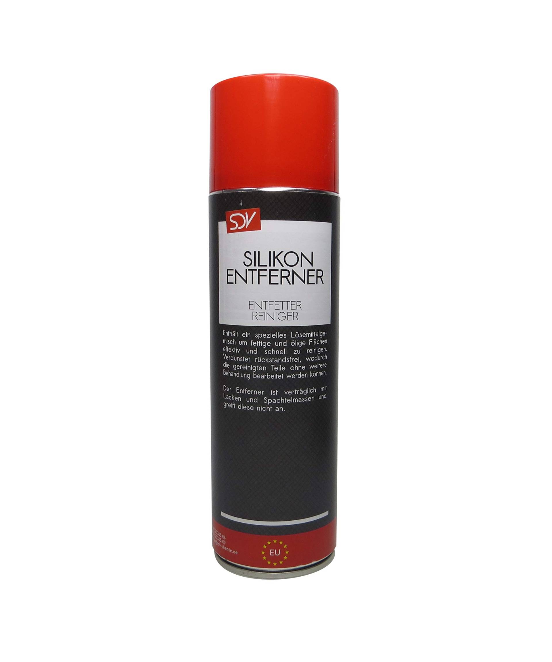 SDV Chemie Silikonentferner Spray 1x 500ml für Autolack Lackierer Siliconentferner Cleaner Entfetter SDV Chemie Silikonentferner Spray 1x 500ml für Autolack Lackierer Siliconentferner Cleaner Entfetter von SDV Chemie
