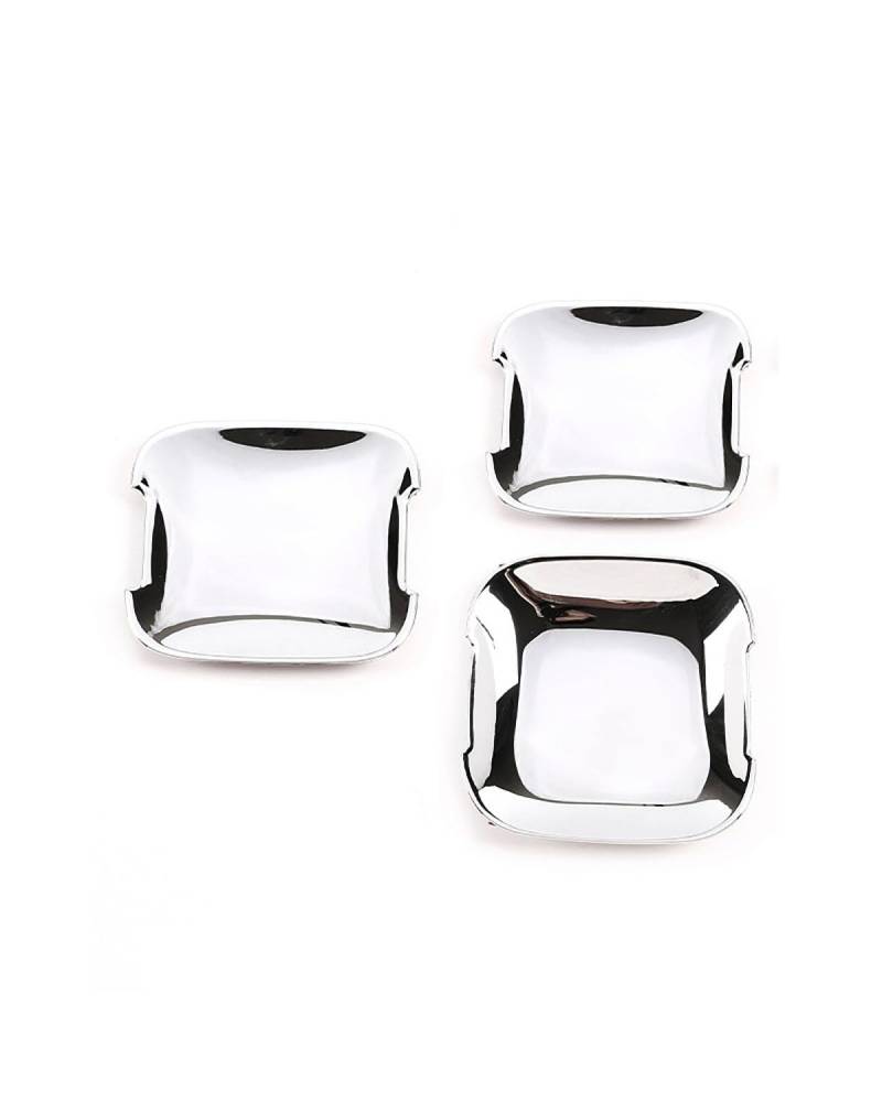 Door Handle Cover Dekoratives Set Für Türgriff Und Schale Mit Einzelloch Für Land Für Rover Defender 90 2020-2023 Trim Protection(Small Door Bowl Plating) von SDZPLM