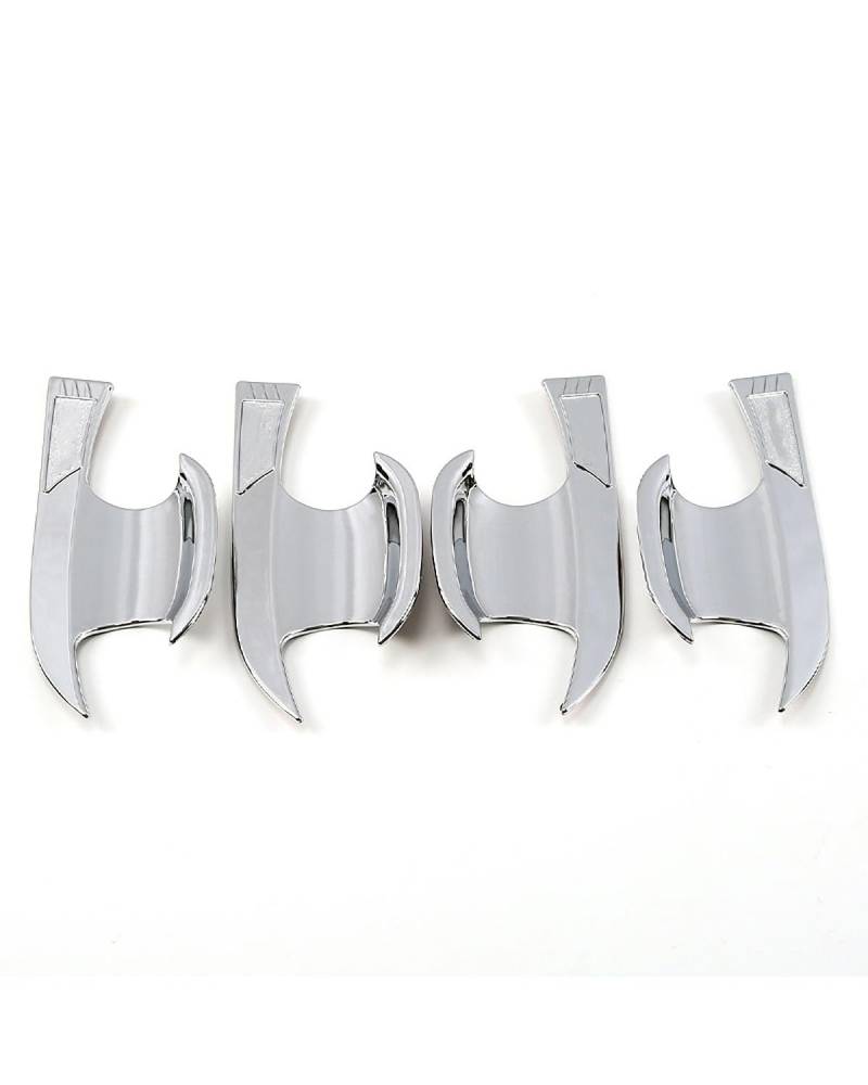 Door Handle Cover FÜR Scala 2019-2022 - Quad-Smart Türgriffverkleidung Ohne Bohrung Mit Kratzfestem Schalenprotektor Trim Protection(Blade Door Bowl Plating) von SDZPLM