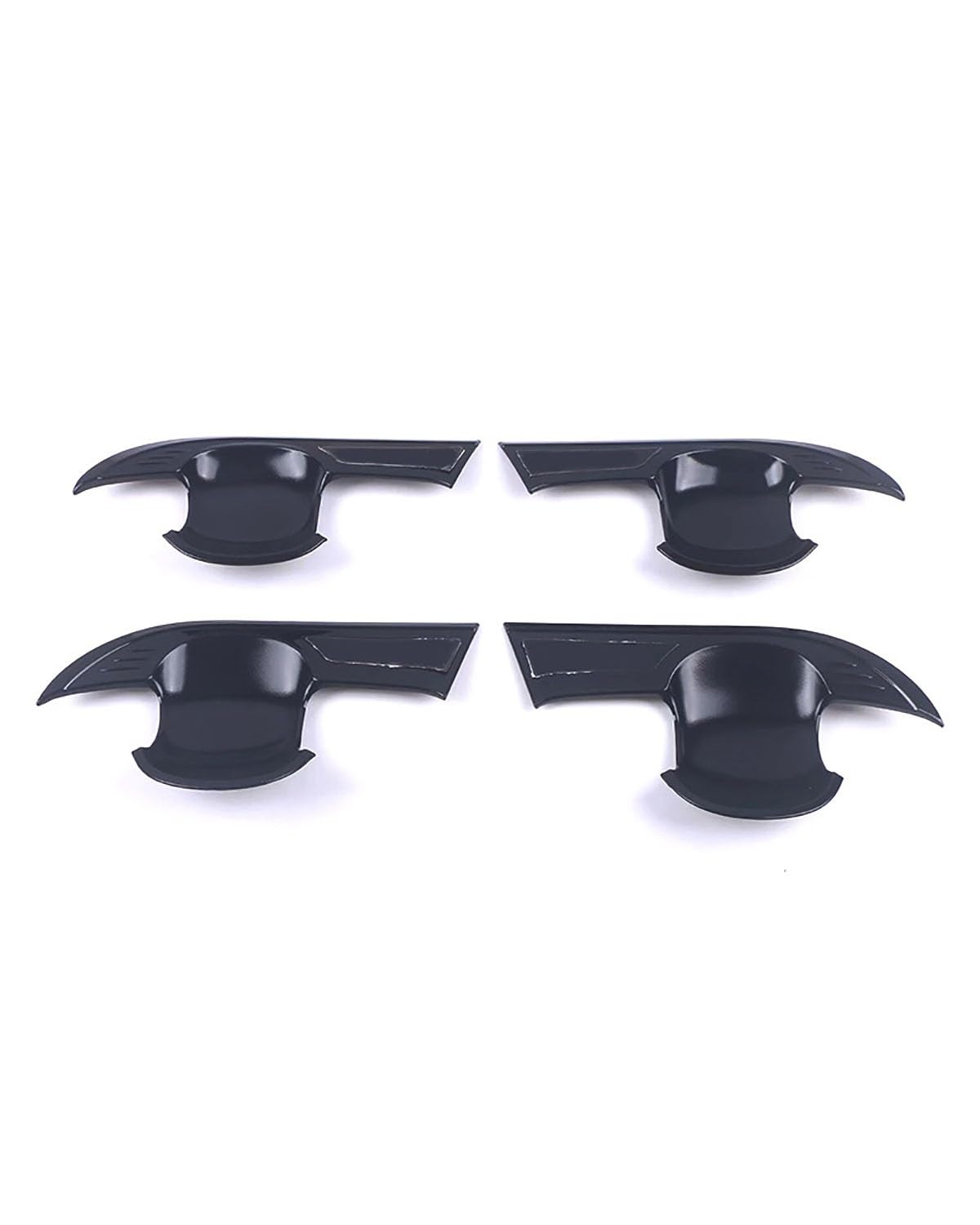 Door Handle Cover FÜR Toyota Allion 2021-2023 - Quad-Smart Türgriffabdeckung Mit Einzelloch & Kratzfestem Schalenprotektor Für Tuning Trim Protection(Blade Door Bowl Bright Black) von SDZPLM