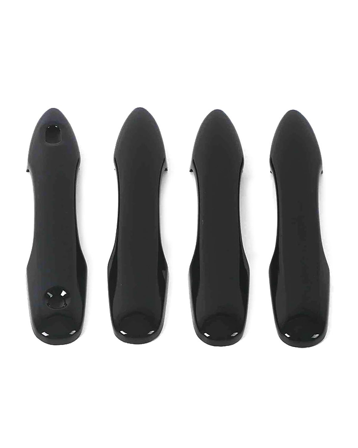Door Handle Cover FÜR Toyota Allion 2021-2023 - Türgriffabdeckung Smart Mit Einzelloch & Kratzfestem Schalenprotektor Für Tuning Trim Protection(Bright Black) von SDZPLM