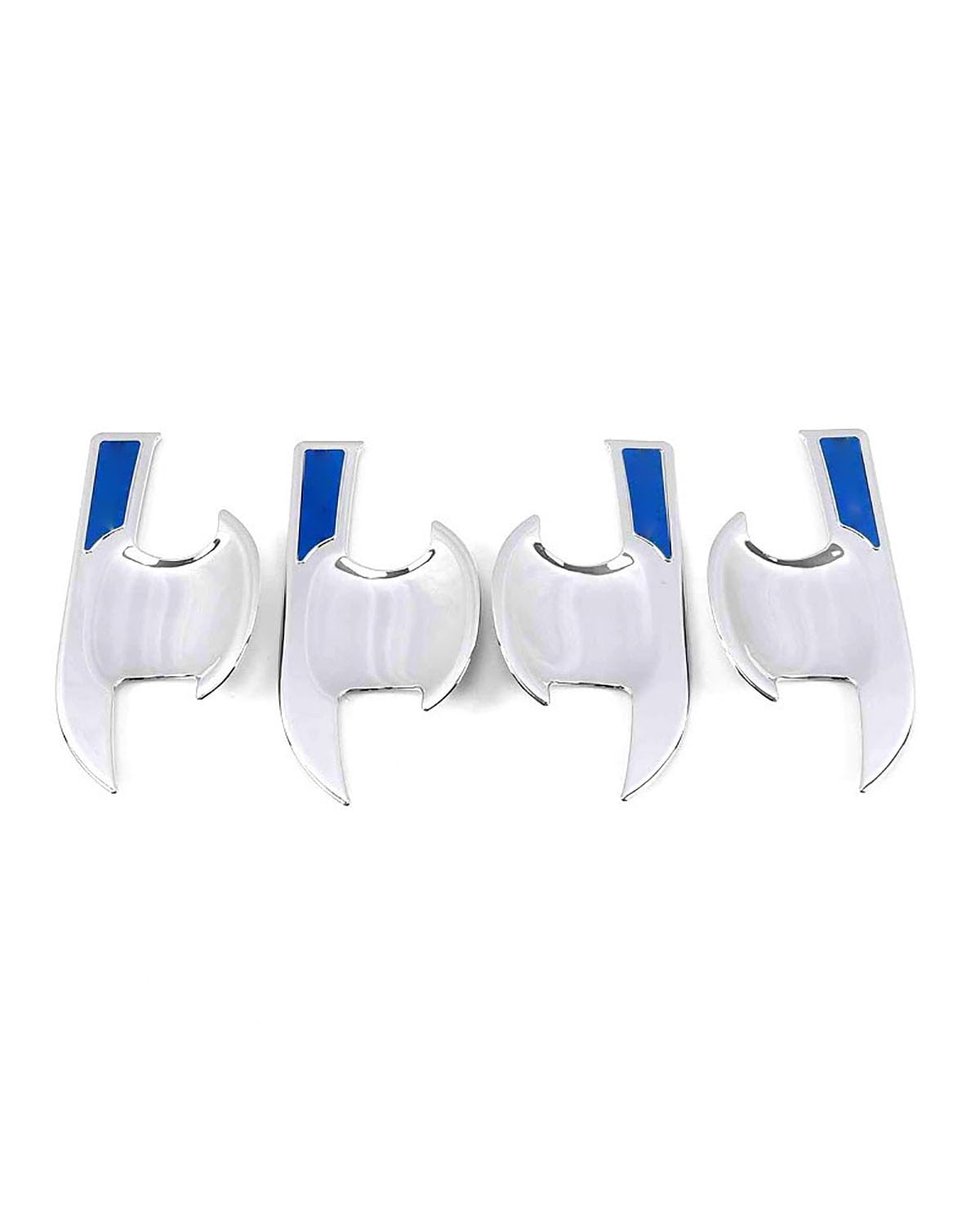 Door Handle Cover Kompatibel Mit Accord 10. Generation 2018-2022 Türschalenverkleidung Mit Einzelloch Kratzschutzfolie Für Türgriff Trim Protection(Door Bowl electroplated Blue) von SDZPLM