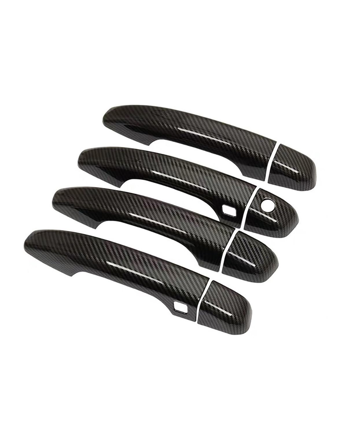 Door Handle Cover Kompatibel Mit Accord 10. Generation 2018-2022 Zweifach Intelligente Türgriffschutz Mit Kratzschutzfolie & Schalenverkleidung Trim Protection(Carbon Fiber Pattern) von SDZPLM