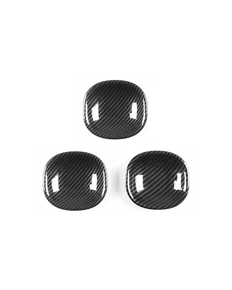 Door Handle Cover Kompatibel Mit Benz G-Klasse W463 W464 G55 G63 G350 G500 2019-2020 Türschalenzuggriff Schutzfolie Für Kratzschutz Trim Protection(Door Bowl Carbon Fiber Pattern*3) von SDZPLM