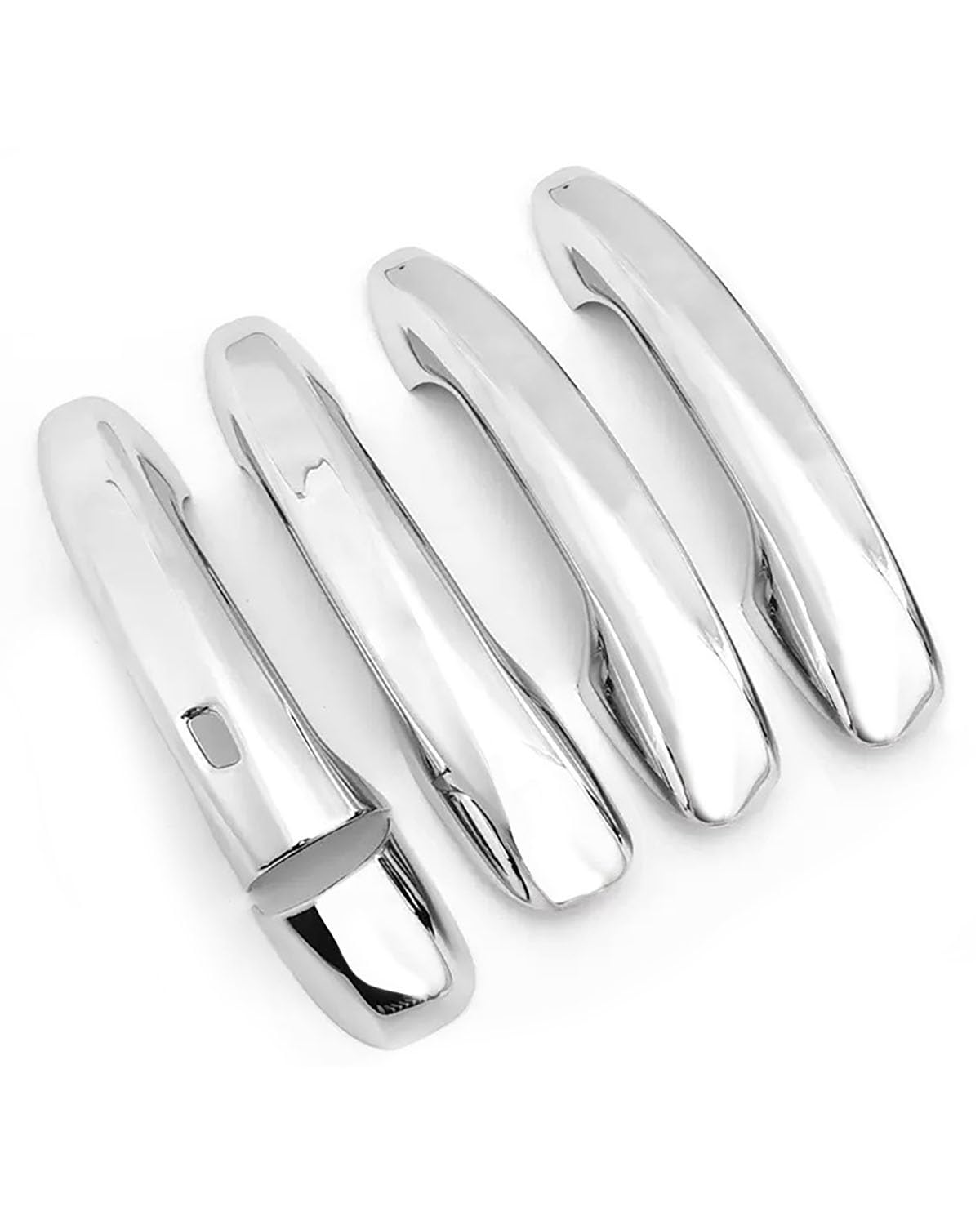 Door Handle Cover Kompatibel Mit Benz GLA GLB GLC GLE-Klasse 2016-2021 Rechtsfahrer Vollumhüllender Lochloser Türgriff Zugschalen-Zubehör Trim Protection(1 Smart Electroplating) von SDZPLM
