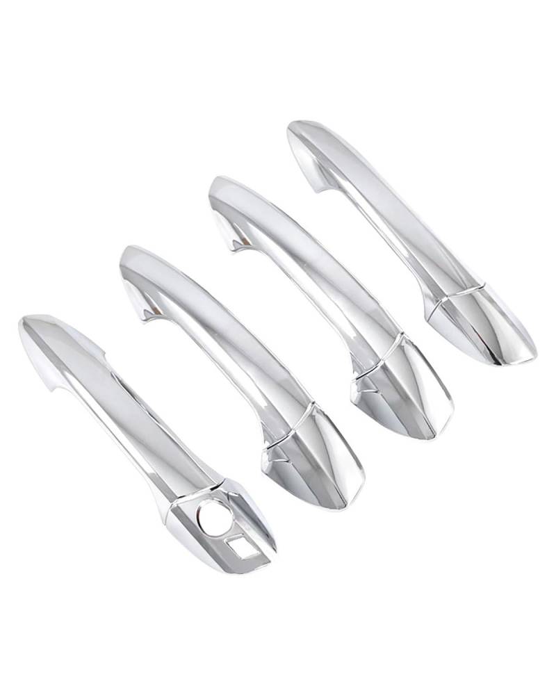 Door Handle Cover Kompatibel Mit Benz GLK-Klasse 2008-2013 1-Fach Intelligente Türgriffverkleidung Mit Einzelloch Und Schalenabdeckung Trim Protection(Electroplating) von SDZPLM