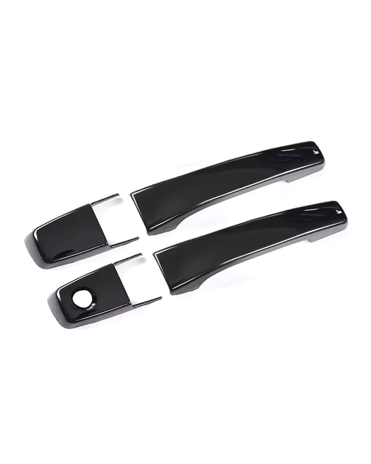 Door Handle Cover Kompatibel Mit Pajero 2000-2006 V63 V65 V68 V73 V75 V77 V78 Einloch Türgriff Zierrahmen Außenkratzschutz Abdeckung Trim Protection(2 Doors Bright Black) von SDZPLM