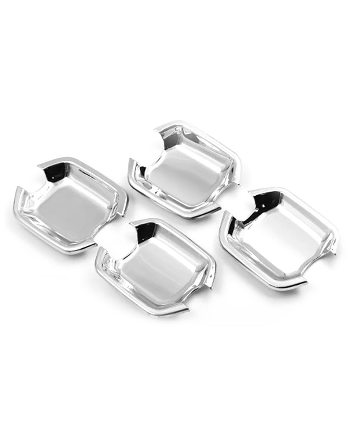 Door Handle Cover Kompatibel Mit Pajero 2007-2020 V80 V83 V87 V90 V93 V95 V97 Einloch Türgriff Zierrahmen Außenkratzschutz Abdeckung Trim Protection(Door Bowl Plating) von SDZPLM