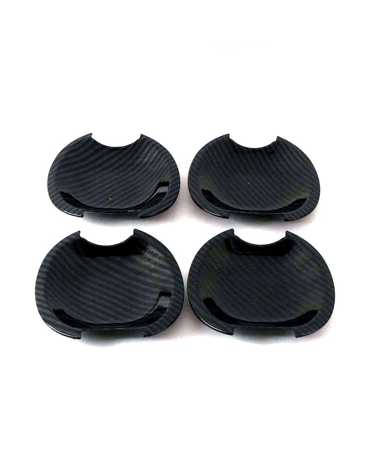 Door Handle Cover Kompatibel Mit Suzuki SX4 S-Cross Zweifach Intelligente Türgriffverkleidung Lochlos Kratzschutzfolie & Schalenabdeckung Trim Protection(Small Door Bowl Carbon Fiber) von SDZPLM