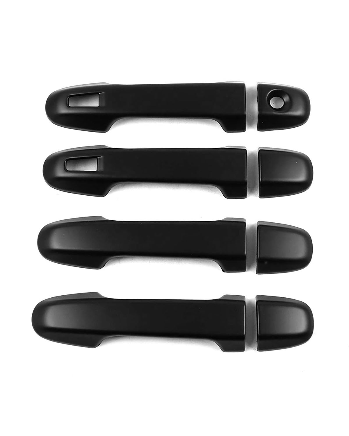 Door Handle Cover Kompatibel Mit Toyota Auris E180 2013-2018 Zweifach Intelligente Türgriffverkleidung Mit Einzelloch Chromzierleiste Trim Protection(Matte Black) von SDZPLM