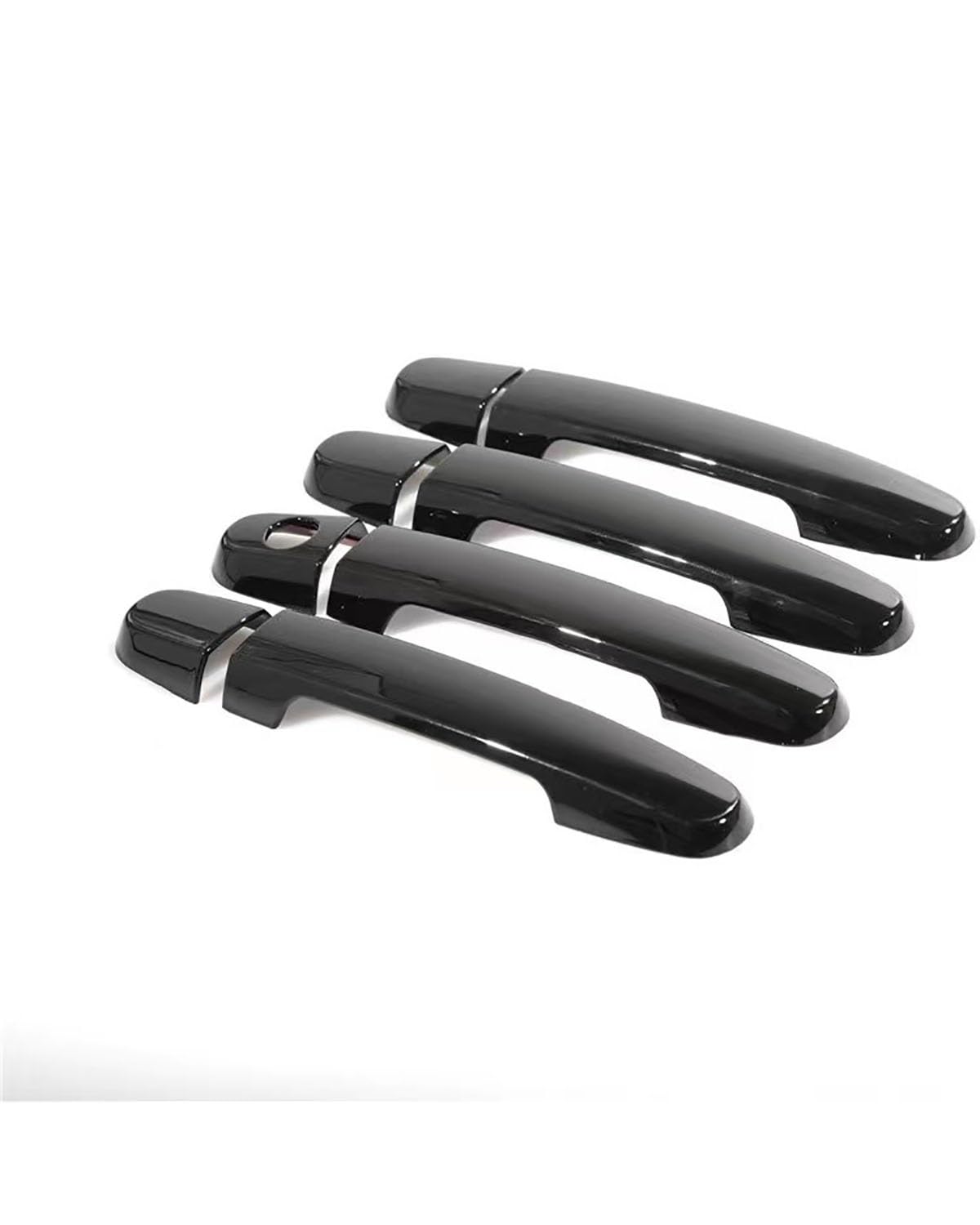 Door Handle Cover Kompatibel Mit Toyota Camry 2001-2006 Türgriffabdeckung Kratzfest Türschalen-Schutz Trim Protection(Bright Black 1 Hole) von SDZPLM