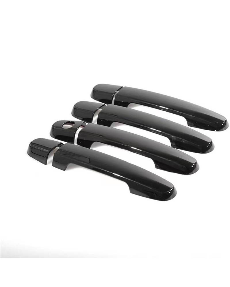 Door Handle Cover Kompatibel Mit Toyota Camry 2001-2006 Türgriffabdeckung Kratzfest Türschalen-Schutz Trim Protection(Bright Black 1 Hole) von SDZPLM