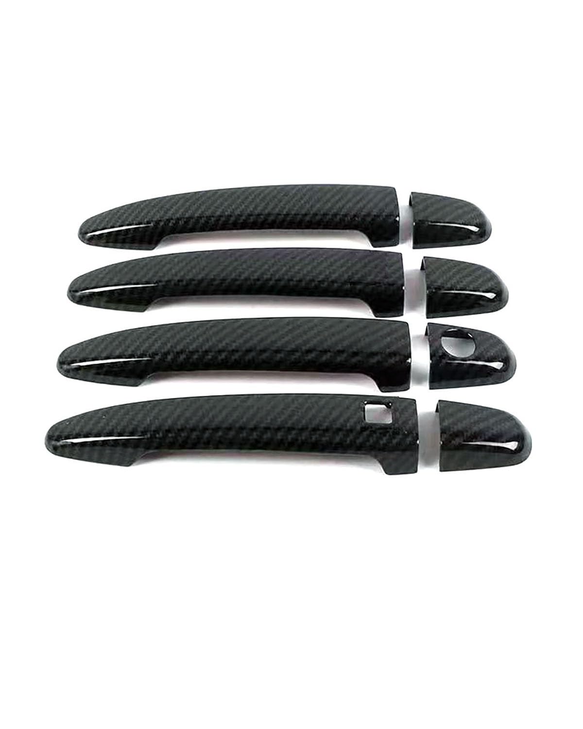 Door Handle Cover Kompatibel Mit Toyota Previa XR50 2007-2019 1-Fach Intelligente Türgriffschutzfolie Mit Einzelloch Kratzschutz Für Türschalen-Modifikation Trim Protection(Carbon Fiber Pattern) von SDZPLM
