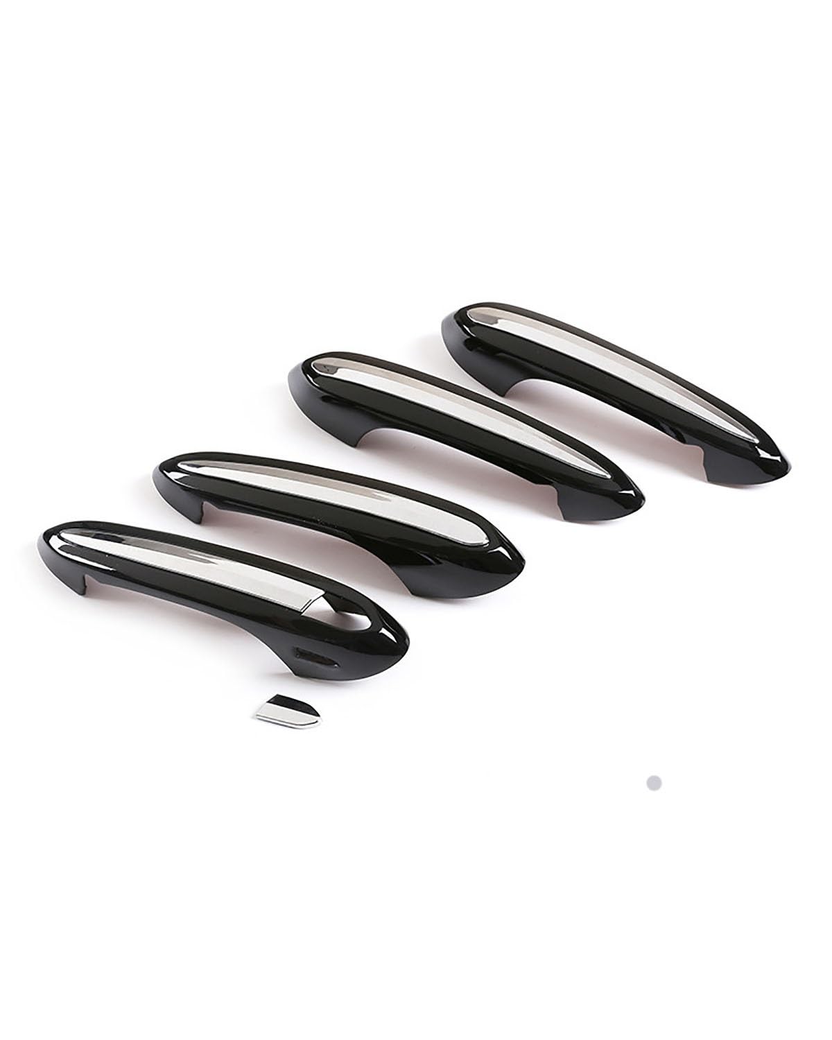 Door Handle Cover Kratzschutzset Für Türgriff Und Schale 5er G30 2017-2023 Trim Protection(Glossy Black+Plating) von SDZPLM