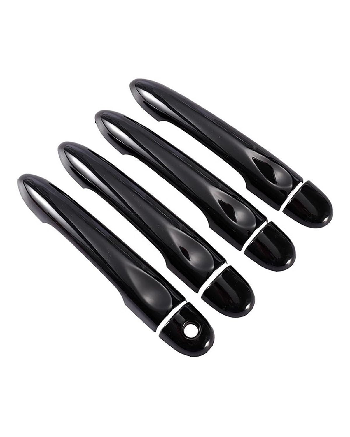 Door Handle Cover Kratzschutzset Für Türgriff Und Schale Mit Einzelloch Fluence 2009-2017 Trim Protection(Bright Black) von SDZPLM