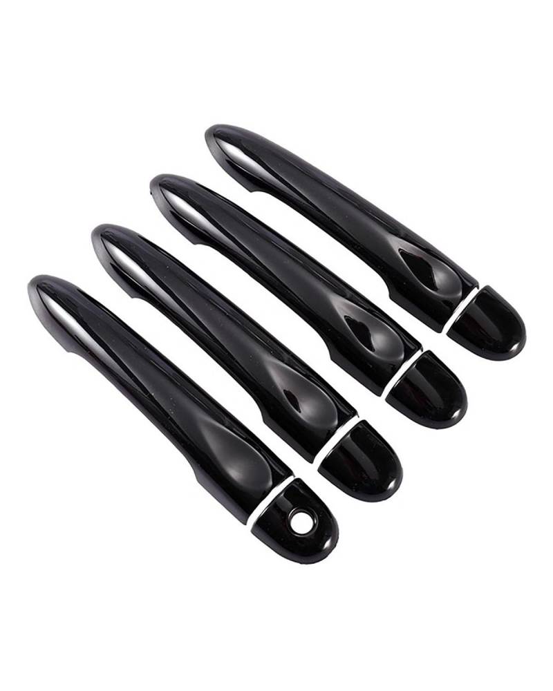 Door Handle Cover Kratzschutzset Für Türgriff Und Schale Mit Einzelloch Fluence 2009-2017 Trim Protection(Bright Black) von SDZPLM