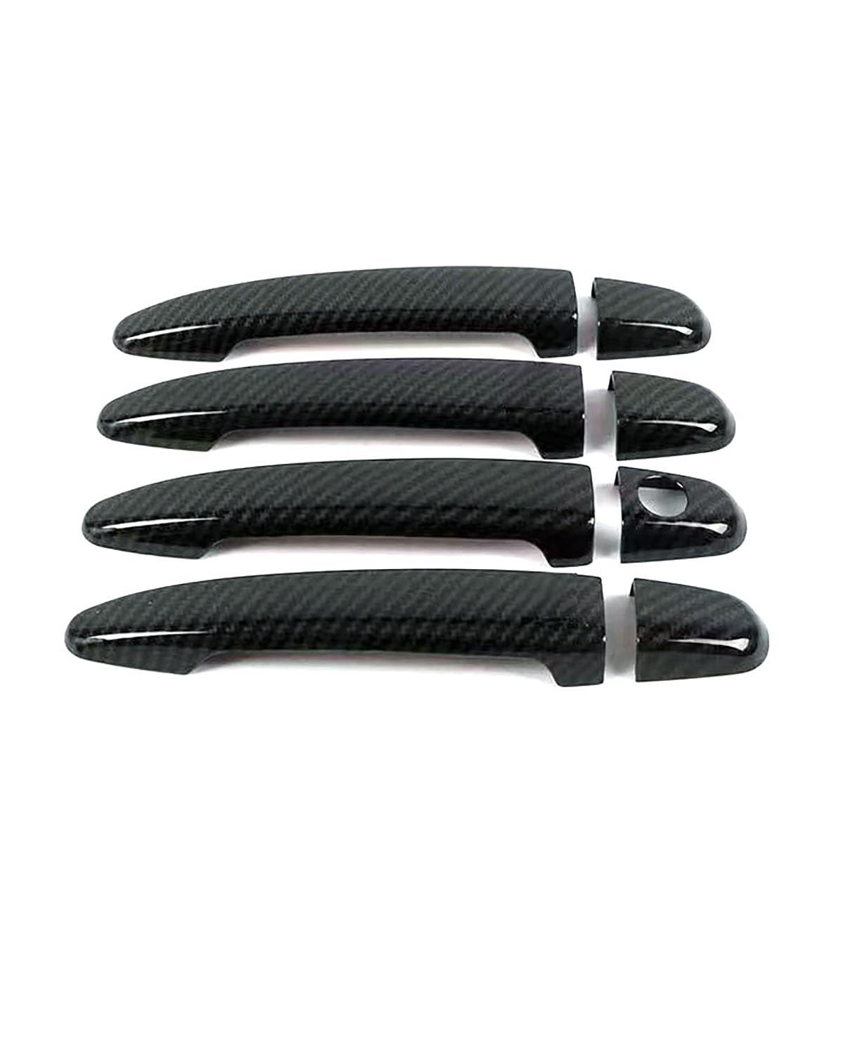 Door Handle Cover Kratzschutzset Für Türgriff Und Schale Mit Einzelloch Toyota Previa Tarago Estima Aeras Cabrio XR50 2007-2019 Trim Protection(Ordinary Carbon Fiber) von SDZPLM