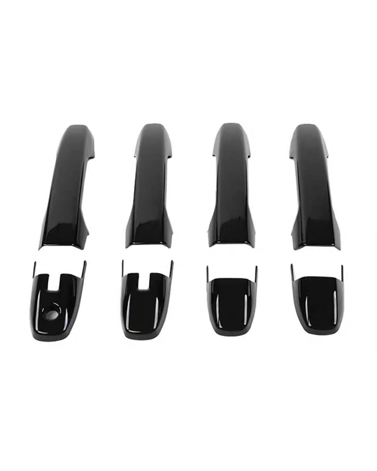 Door Handle Cover Kratzschutzset Für Türgriff Und Schale Toyota Raize 2020 Trim Protection(Glossy Black) von SDZPLM