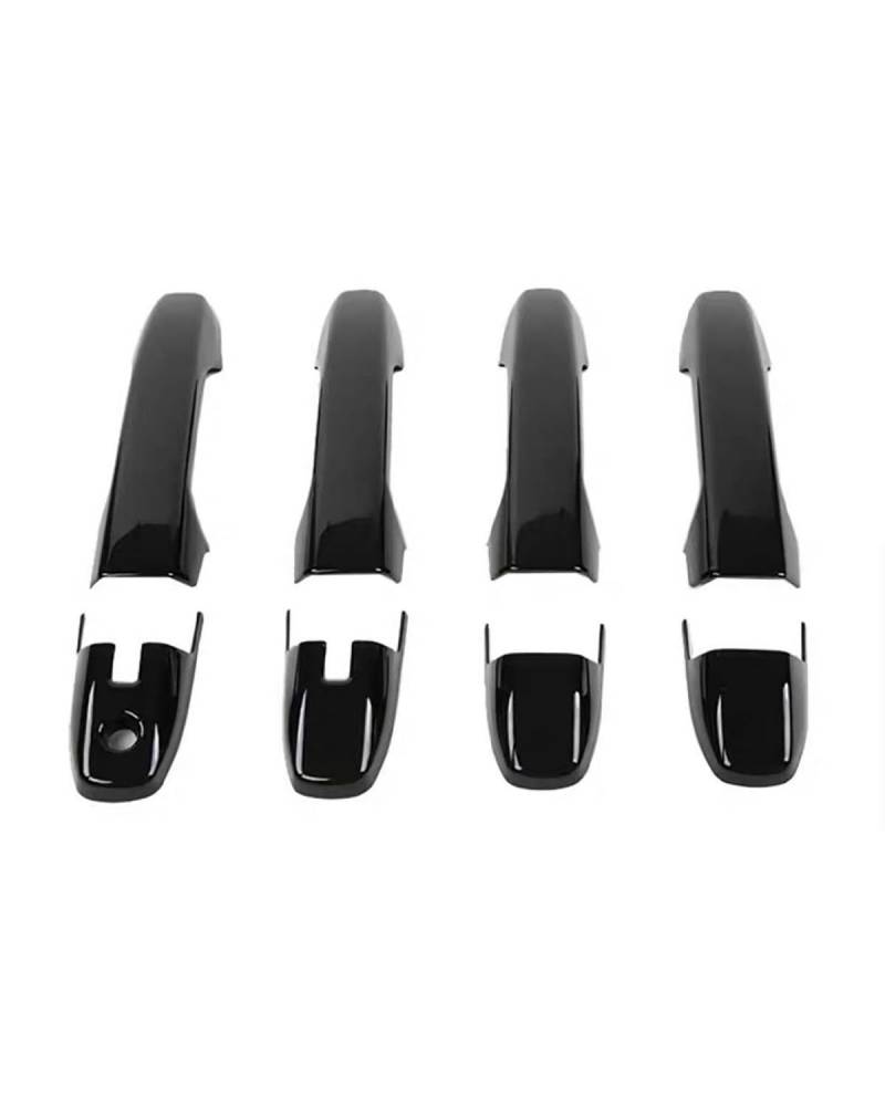 Door Handle Cover Kratzschutzset Für Türgriff Und Schale Toyota Raize 2020 Trim Protection(Glossy Black) von SDZPLM