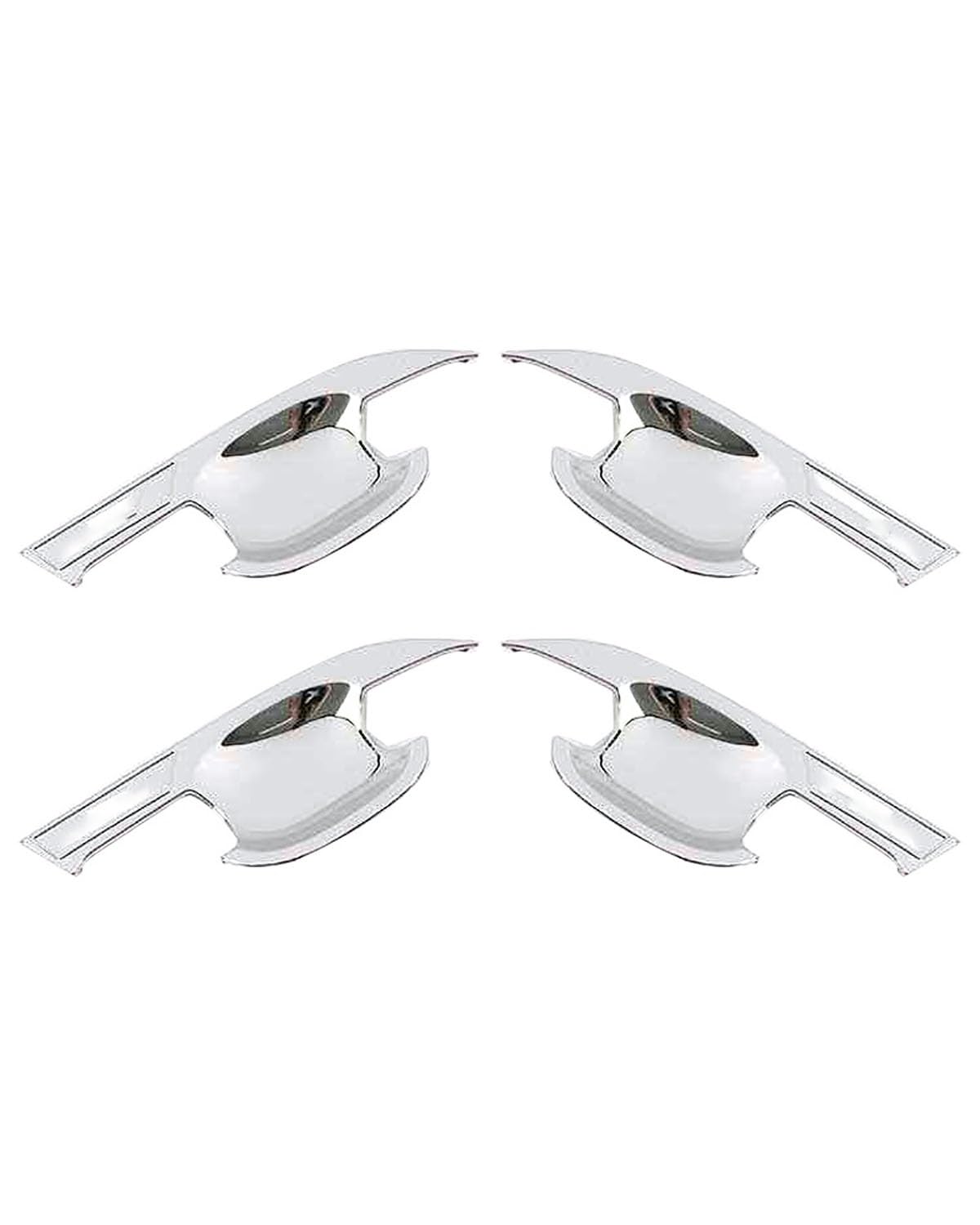 Door Handle Cover Kratzschutzset Für Türgriff Und Schale Toyota Wildlander 2020-2024 Trim Protection(Door Bowl electroplated Bright*4) von SDZPLM