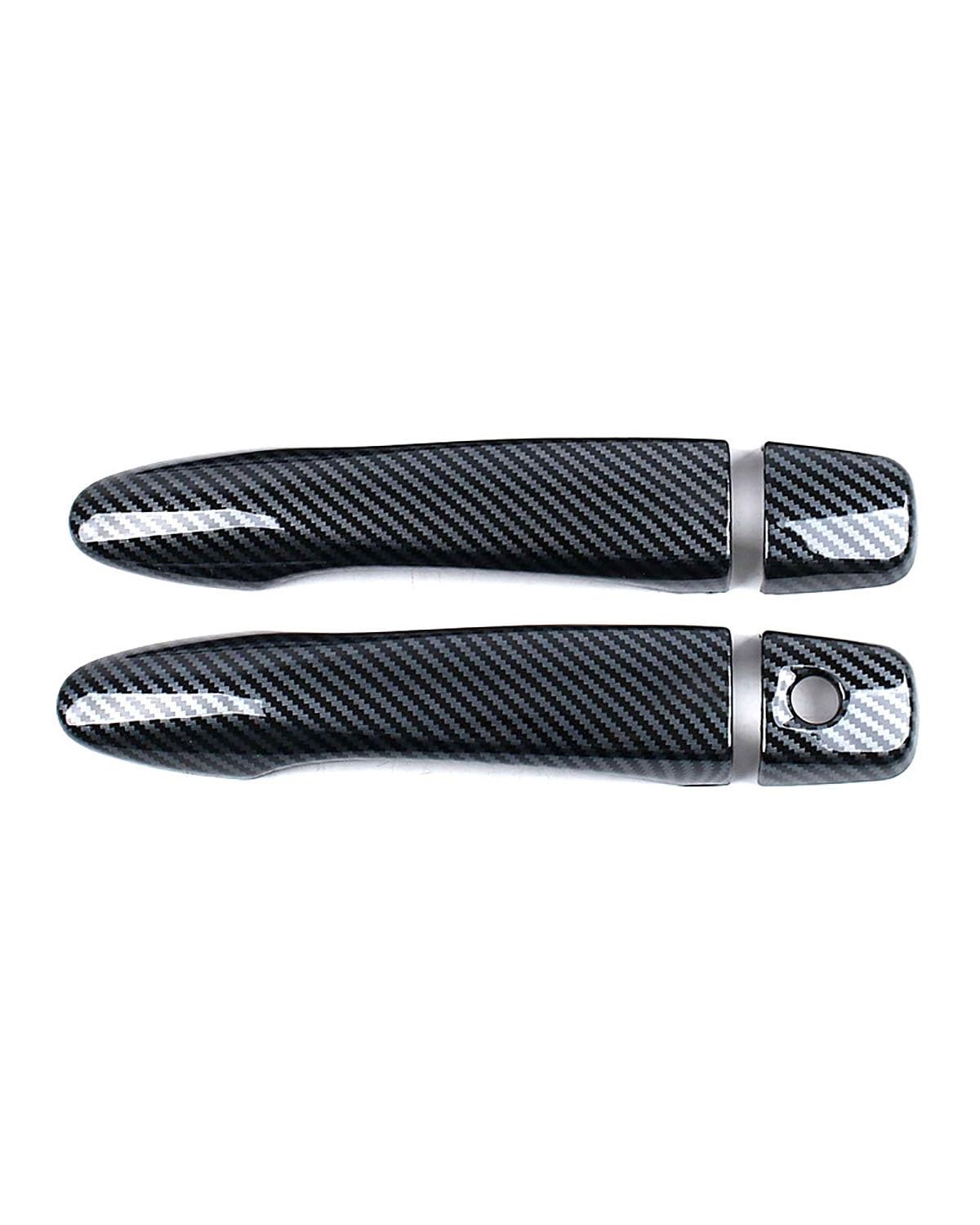 FÜR Almera N18 2022-2024 Einloch-Außentürgriffabdeckung Kratzfester Schutz Für Modifizierte Griffmulden(2 Doors Carbon Fiber Pattern) von SDZPLM